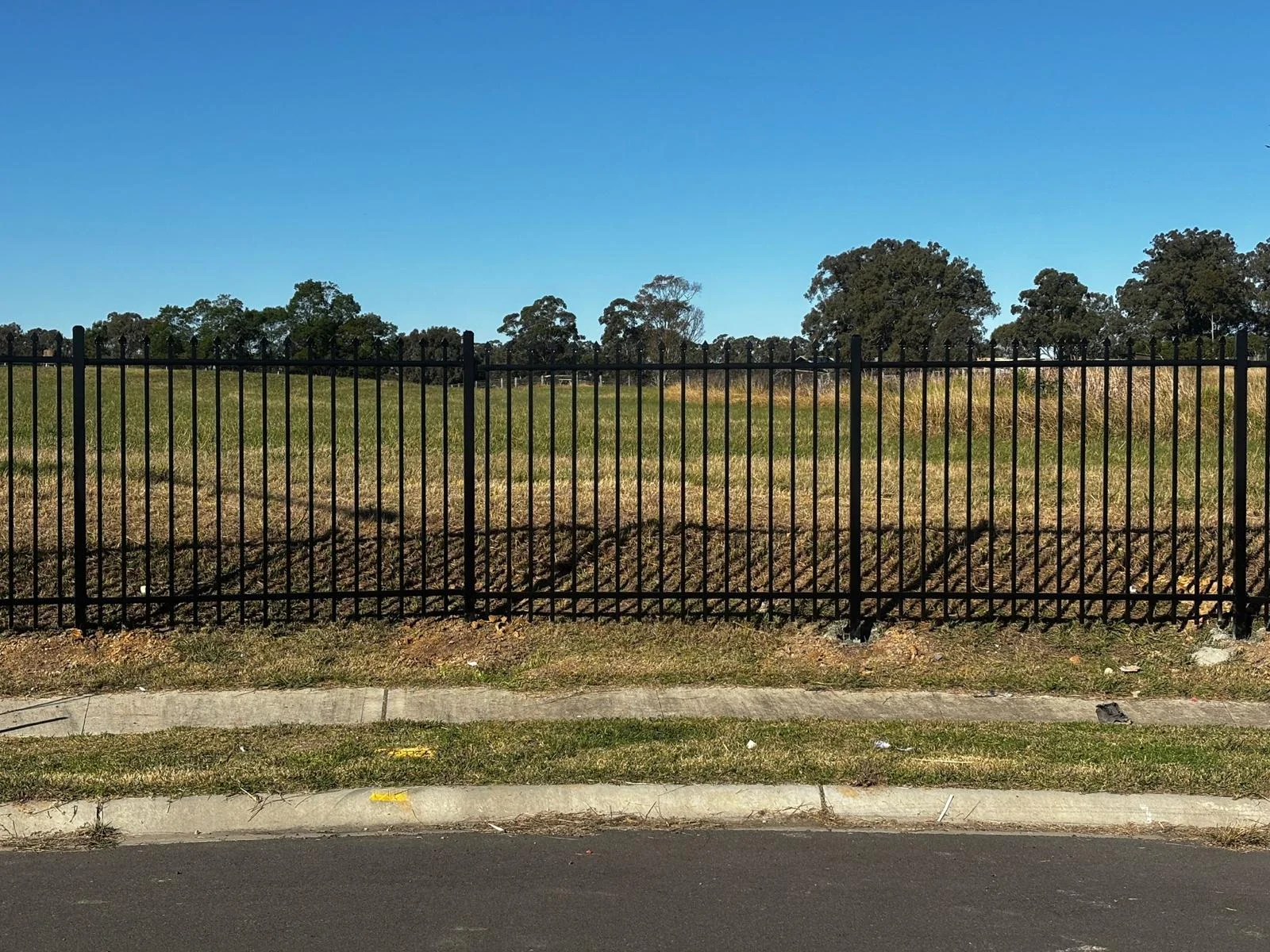 palisade fence nsw installation