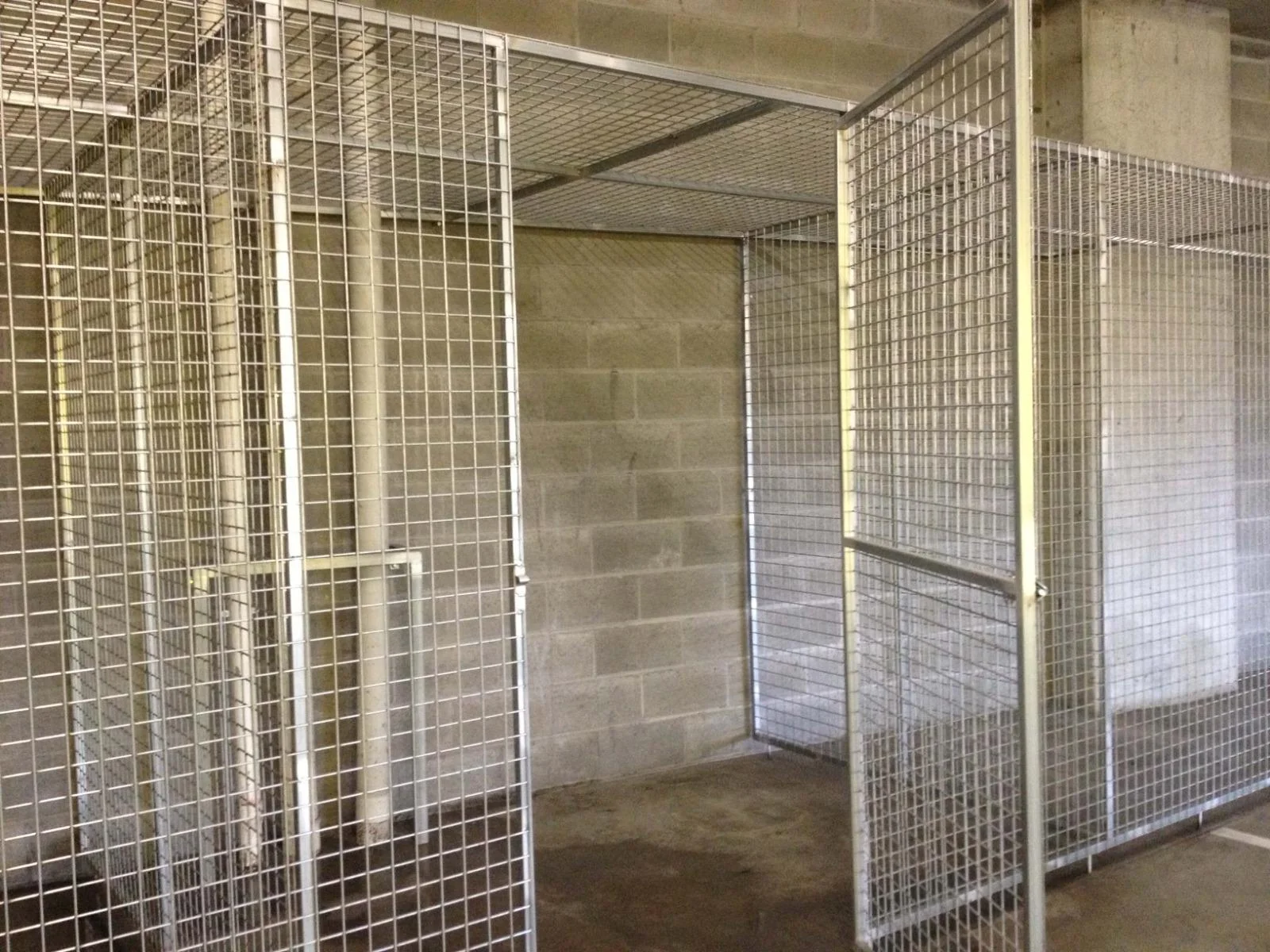 Custom storage cage installation for buildings in Sydney NSW