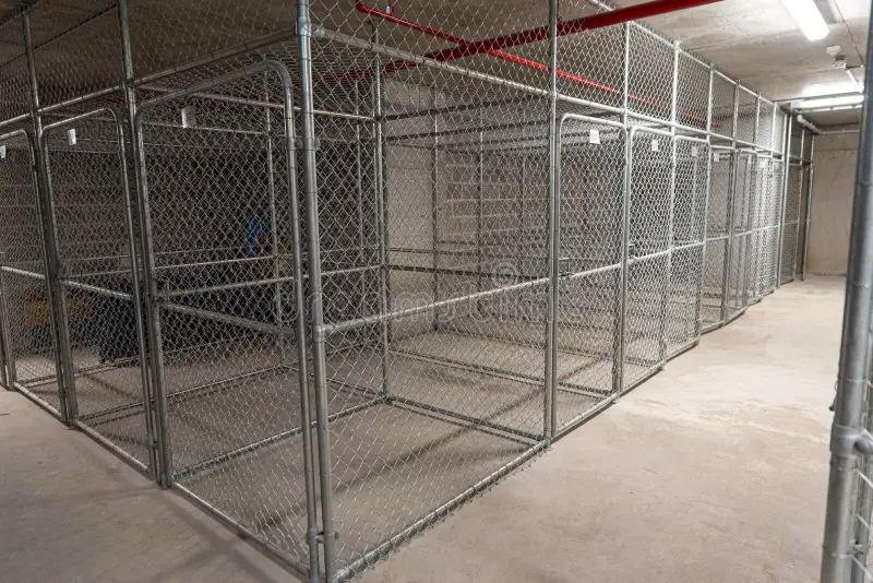 Storage cage installed by True Fence in NSW