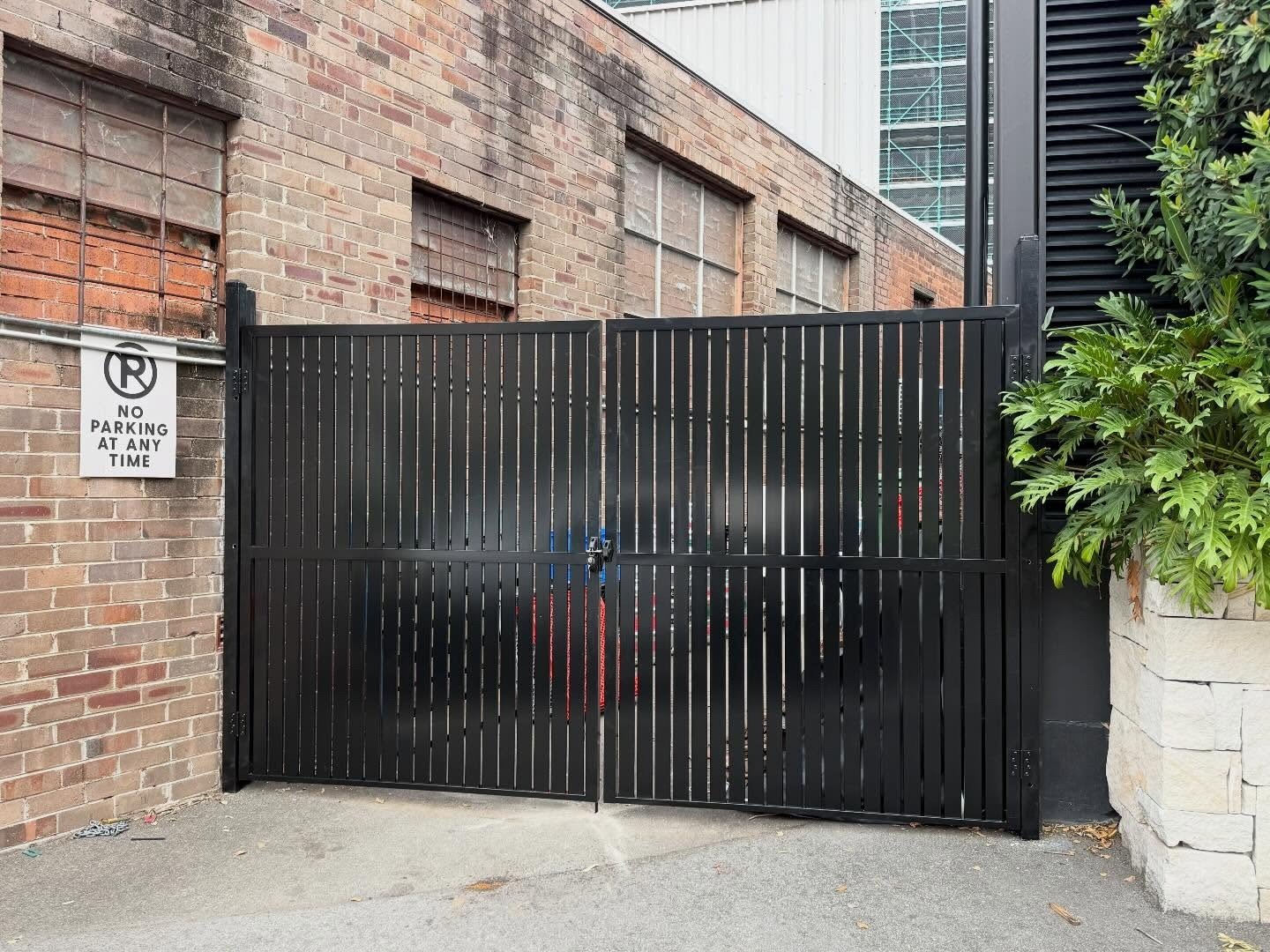 custom gates installation nsw project