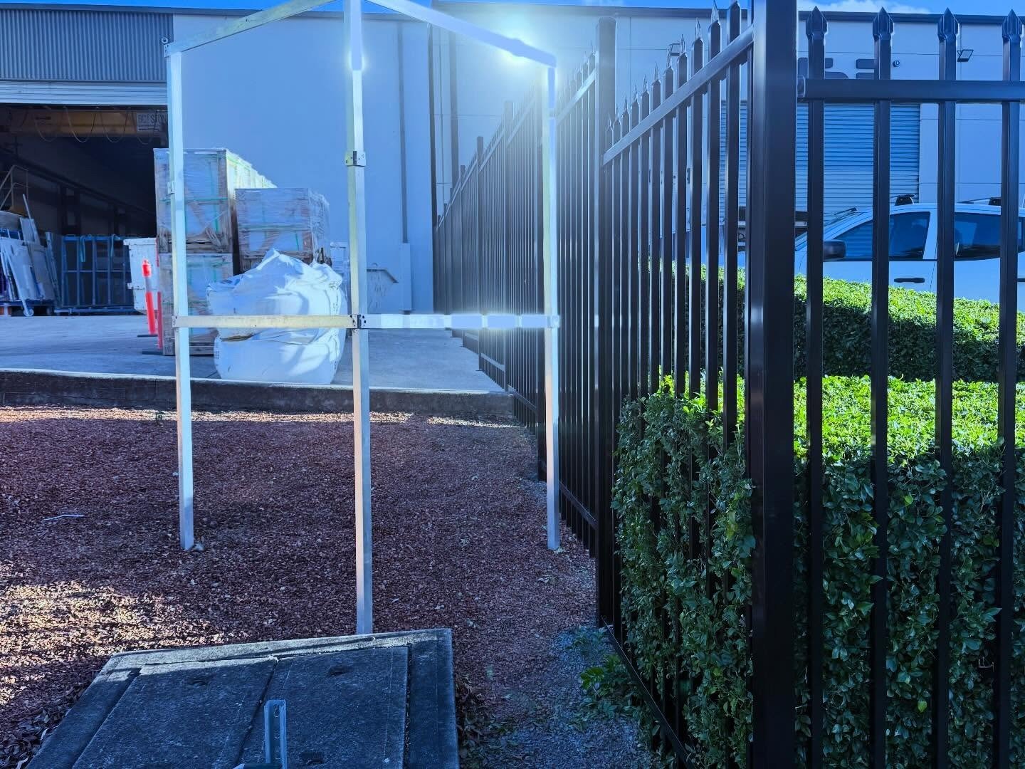 Sliding gate installed by True Fence in NSW